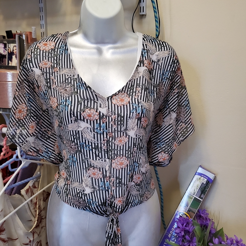 Floral blouse